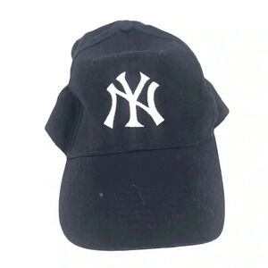 YANKEES HESS COTTON BASEBALL CAP HOOK AND LOOP CLOSURE HAT
